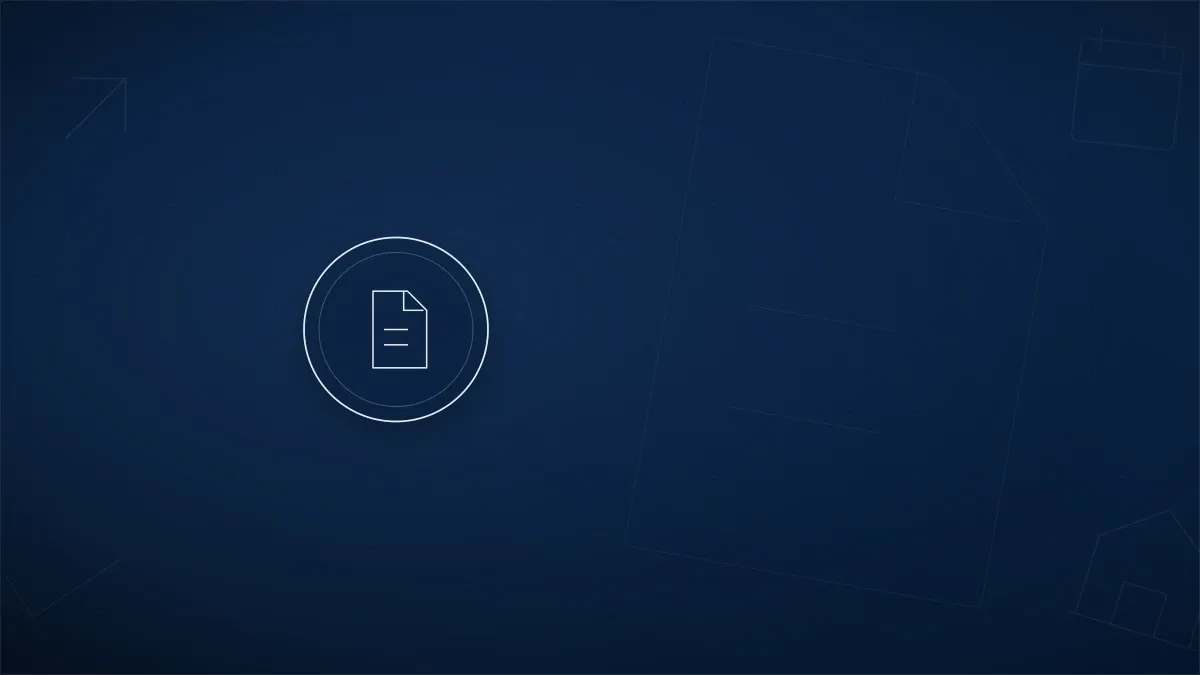 Document with a checkmark illustrating a tax debt settled through a customer's receivable